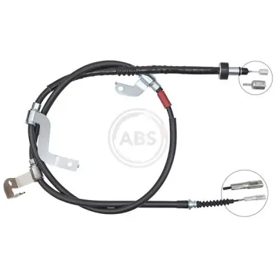 Original Cable de accionamiento, freno de estacionamiento A.B.S. K17513